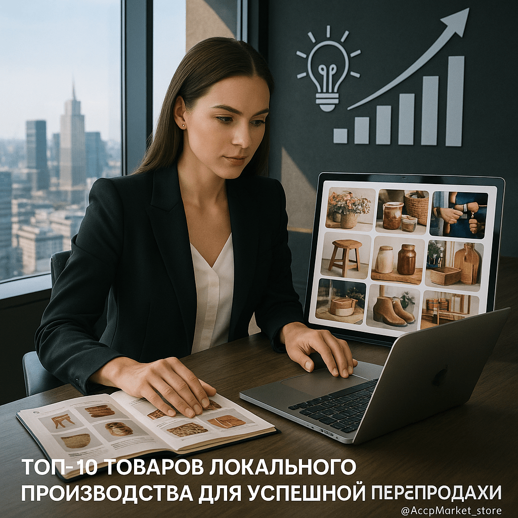 Топ-10 товаров локального производства для успешной перепродажи на Авито: как заработать, поддерживая малый бизнес