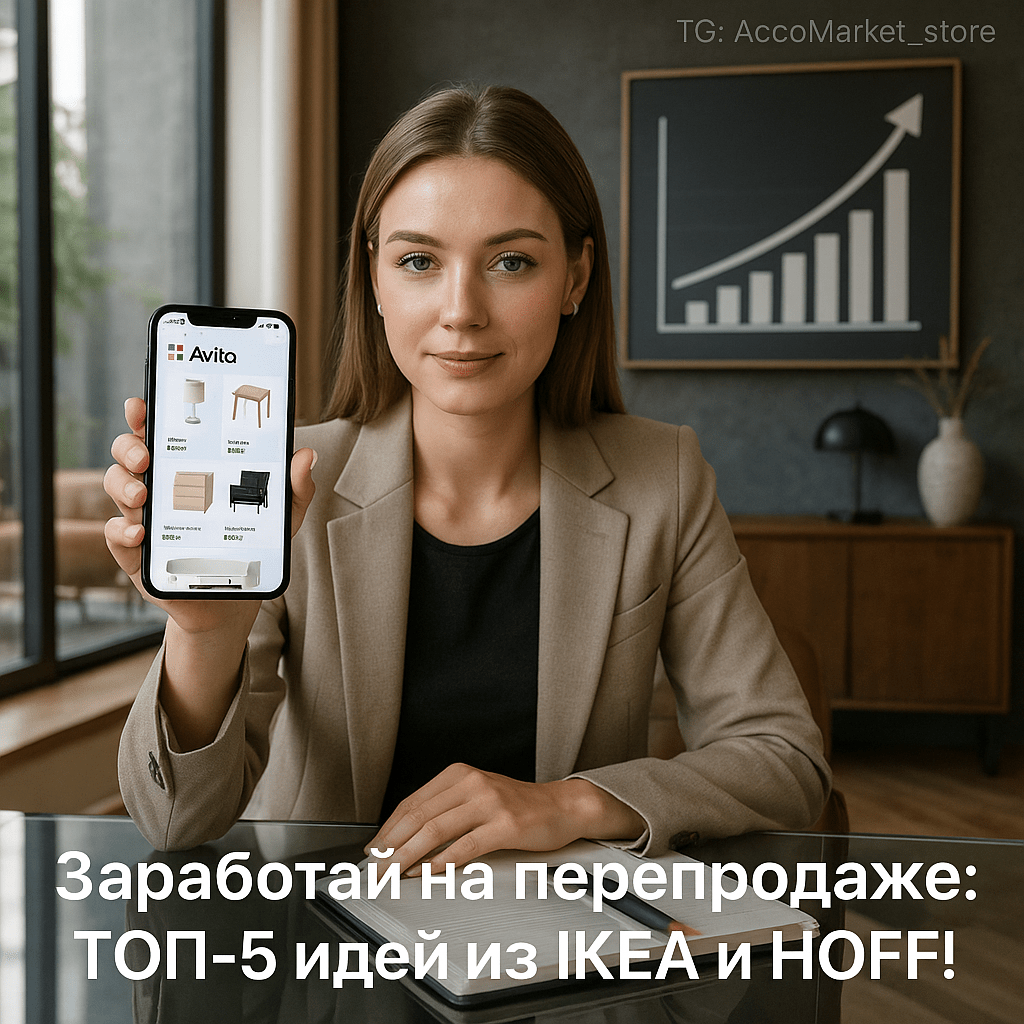 ТОП-5 выгодных идей для перепродажи товаров из IKEA и HOFF: как заработать на Авито уже сегодня!