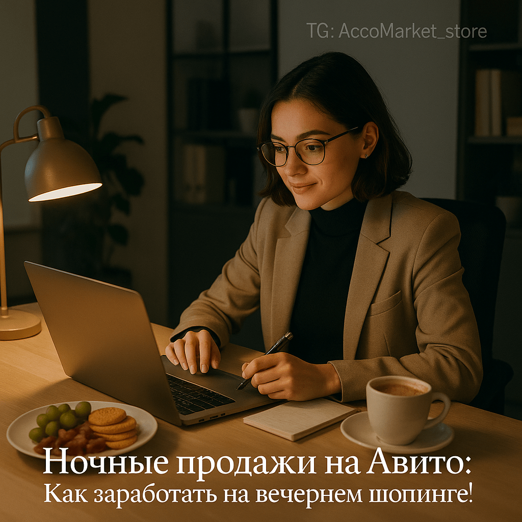 Ночные продажи на Авито: Как заработать на вечернем шопинге и увеличить доходы сегодня же