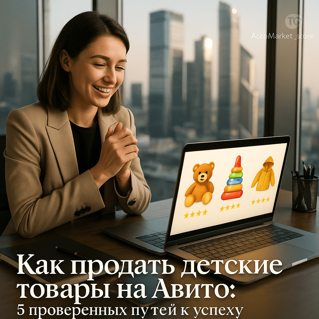 Как продать детские товары на Авито: 5 проверенных путей к успеху