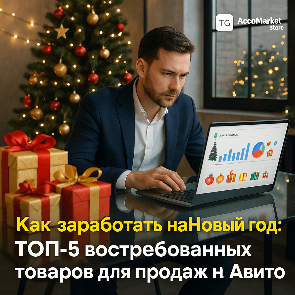 Как заработать на Новый год: ТОП-5 востребованных товаров для продаж на Авито