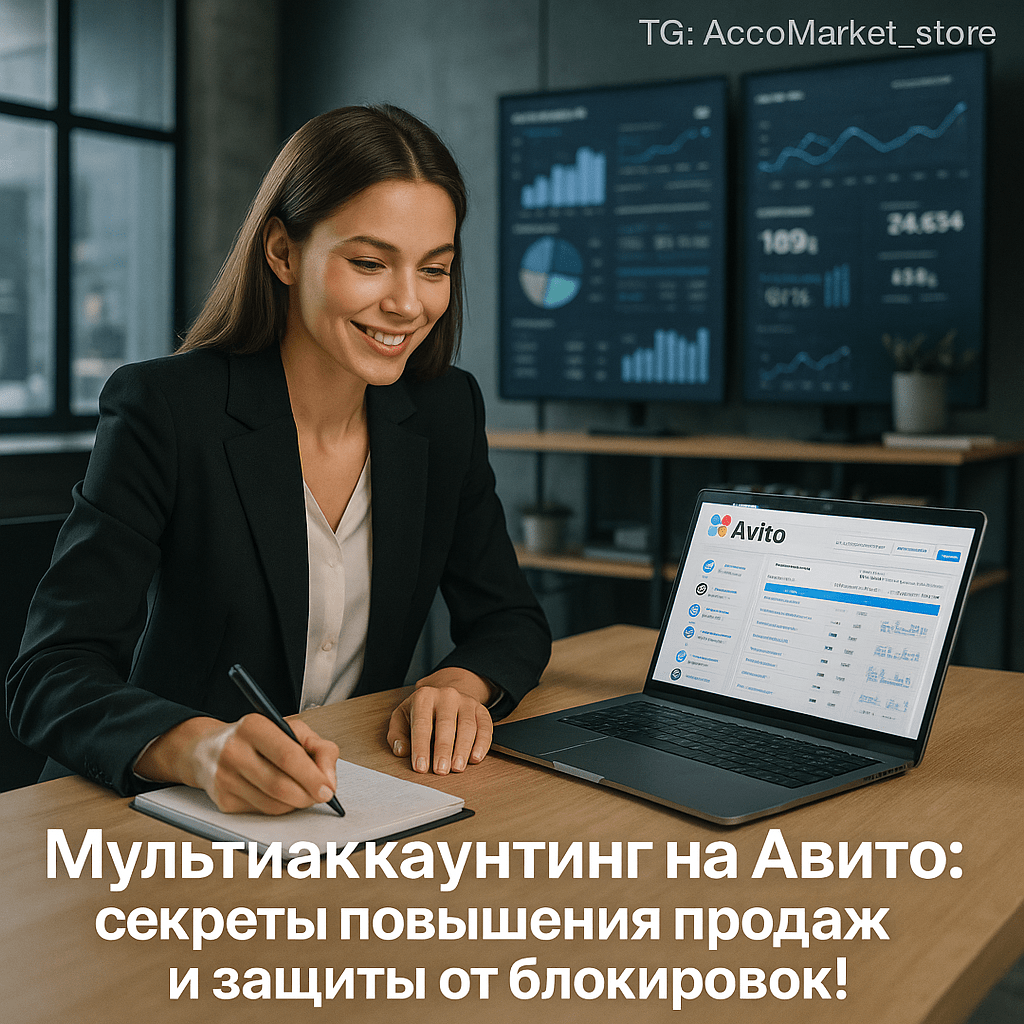 Мультиаккаунтинг на Авито: секреты повышения продаж и защиты от блокировок!
