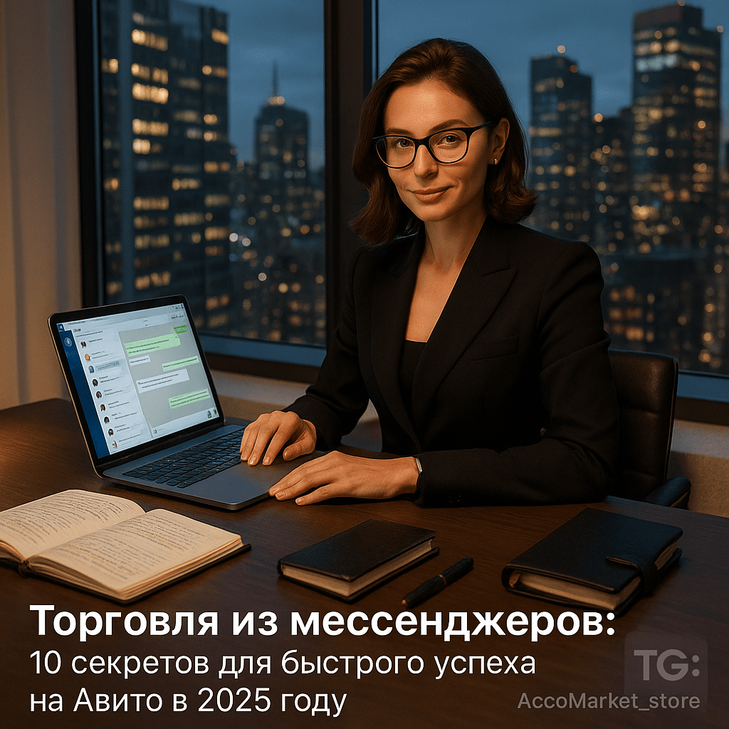 Торговля из мессенджеров: 10 секретов для быстрого успеха на Авито в 2025 году