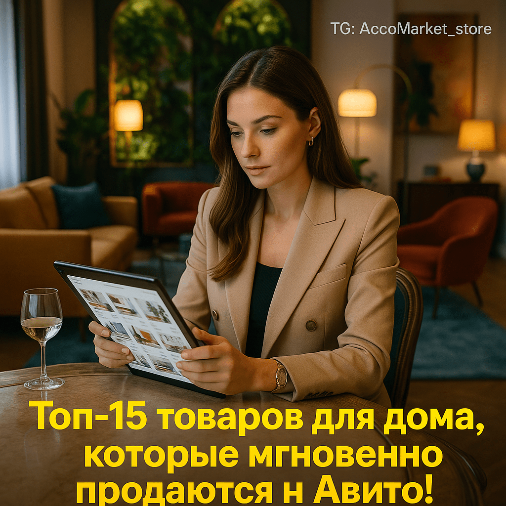 Топ-15 товаров для дома, которые мгновенно продаются на Авито: секреты успеха для начинающих продавцов
