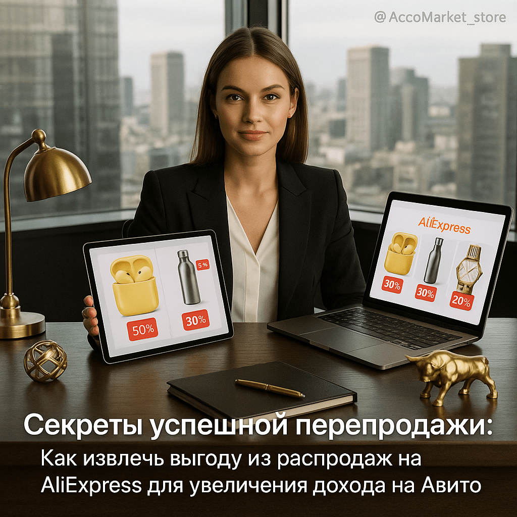 Секреты успешной перепродажи: Как извлечь выгоду из распродаж на AliExpress для увеличения дохода на Авито