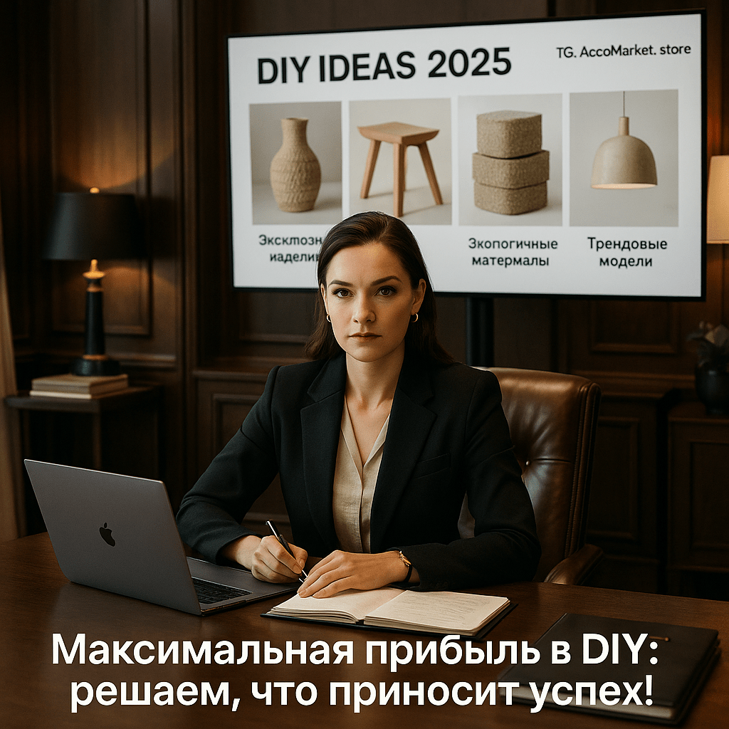 Что покупать и продавать в 2025 году: Топ-идеи для успешного DIY-бизнеса на Авито