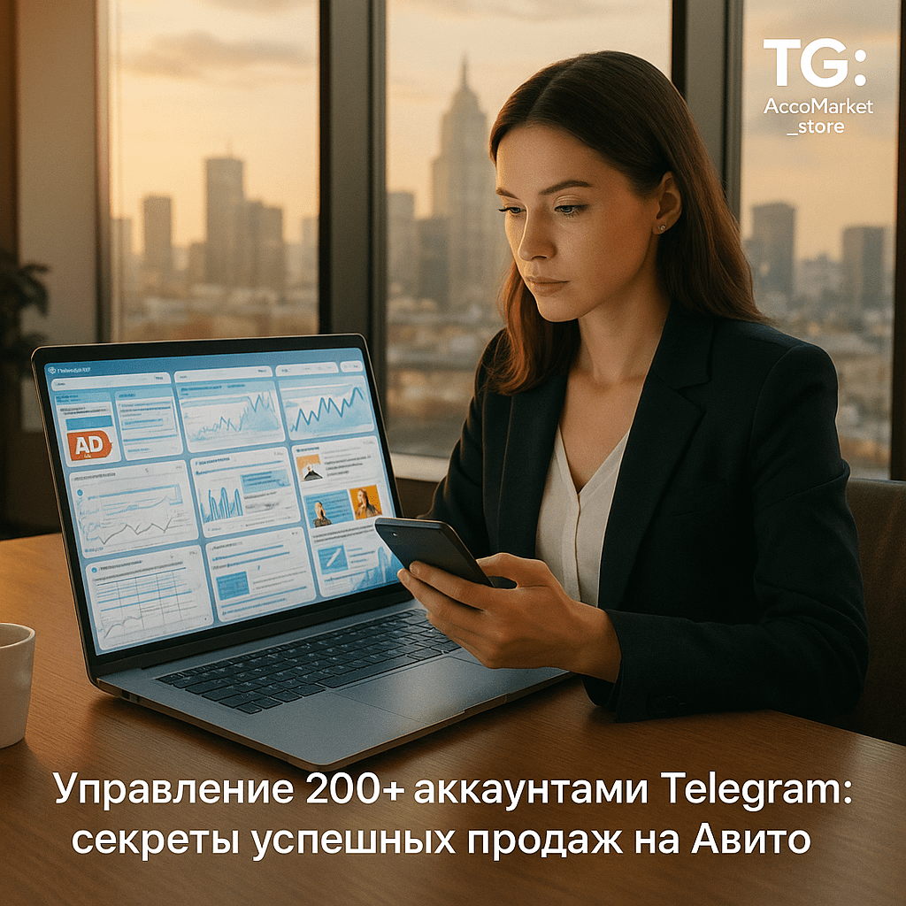 Как управлять 200+ аккаунтами в Telegram для успешных продаж на Авито: практическое руководство для предпринимателей
