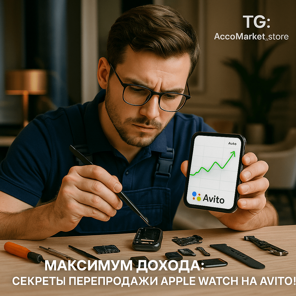 Как зарабатывать на ремонте и перепродаже Apple Watch: проверенные стратегии и секреты успеха на Авито