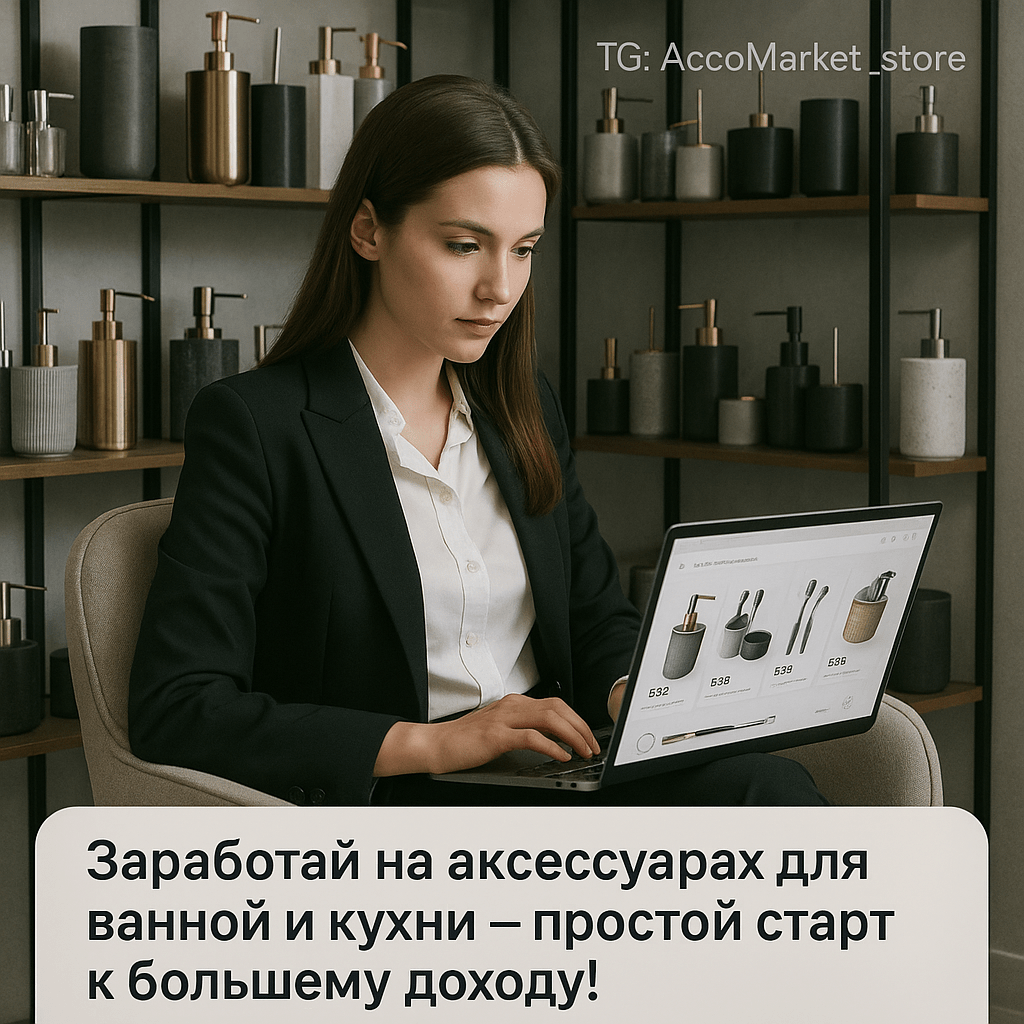 Заработок на Авито: Как эффективно продавать аксессуары для ванной и кухни и увеличить доход без лишних затрат
