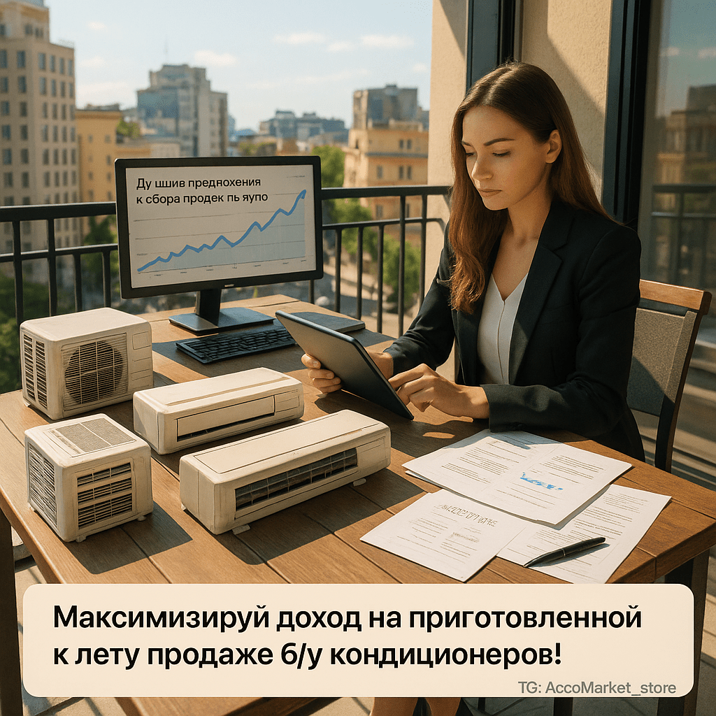 Зарабатывайте на продаже б/у кондиционеров на Авито: секреты успеха перед стартом летнего сезона