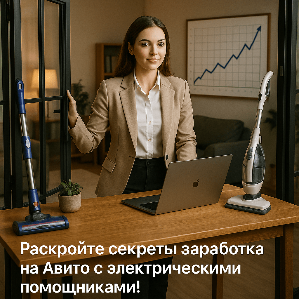 Как заработать на продаже электровеников и моющих пылесосов: секреты и стратегии для успеха на Авито
