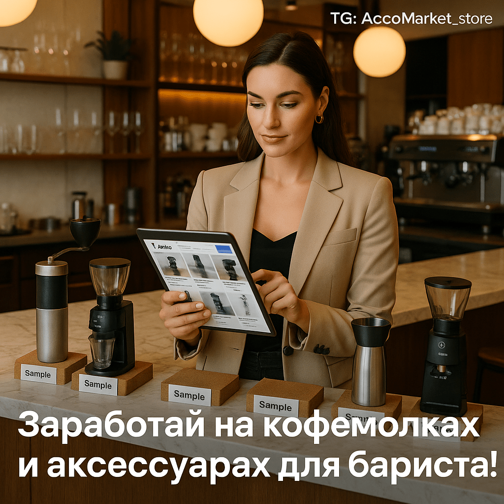 Как заработать на кофемолках и аксессуарах для бариста: пошаговая инструкция для успешных продаж на Авито