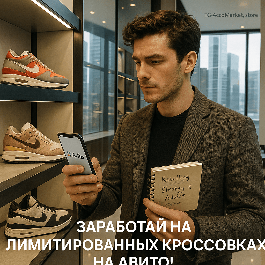Как заработать на лимитированных кроссовках на Авито: стратегии, советы и успешные кейсы для начинающих реселлеров