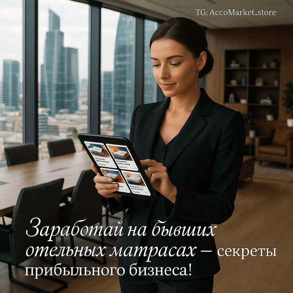 Заработай на бывших отельных матрасах: секреты прибыльного бизнеса с Авито и проверенные стратегии продаж