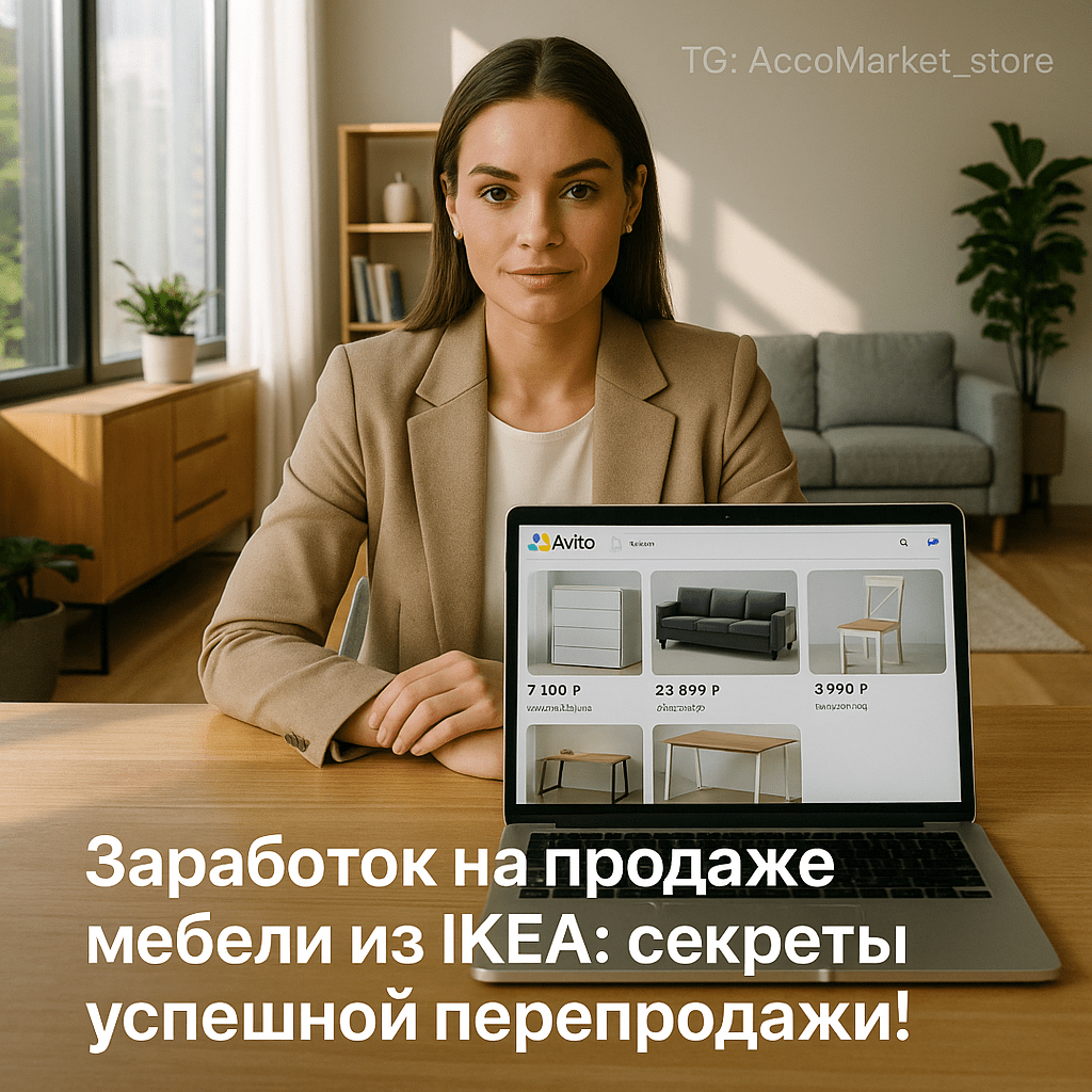 Заработок на продаже мебели из IKEA на Авито: секреты успешной перепродажи после закрытия магазинов