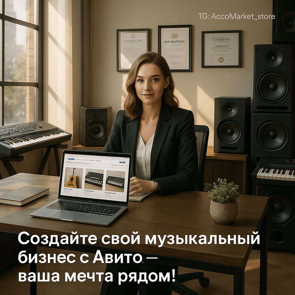 Заработок на Авито: как успешно продавать музыкальные инструменты и реализовать свою мечту о бизнесе