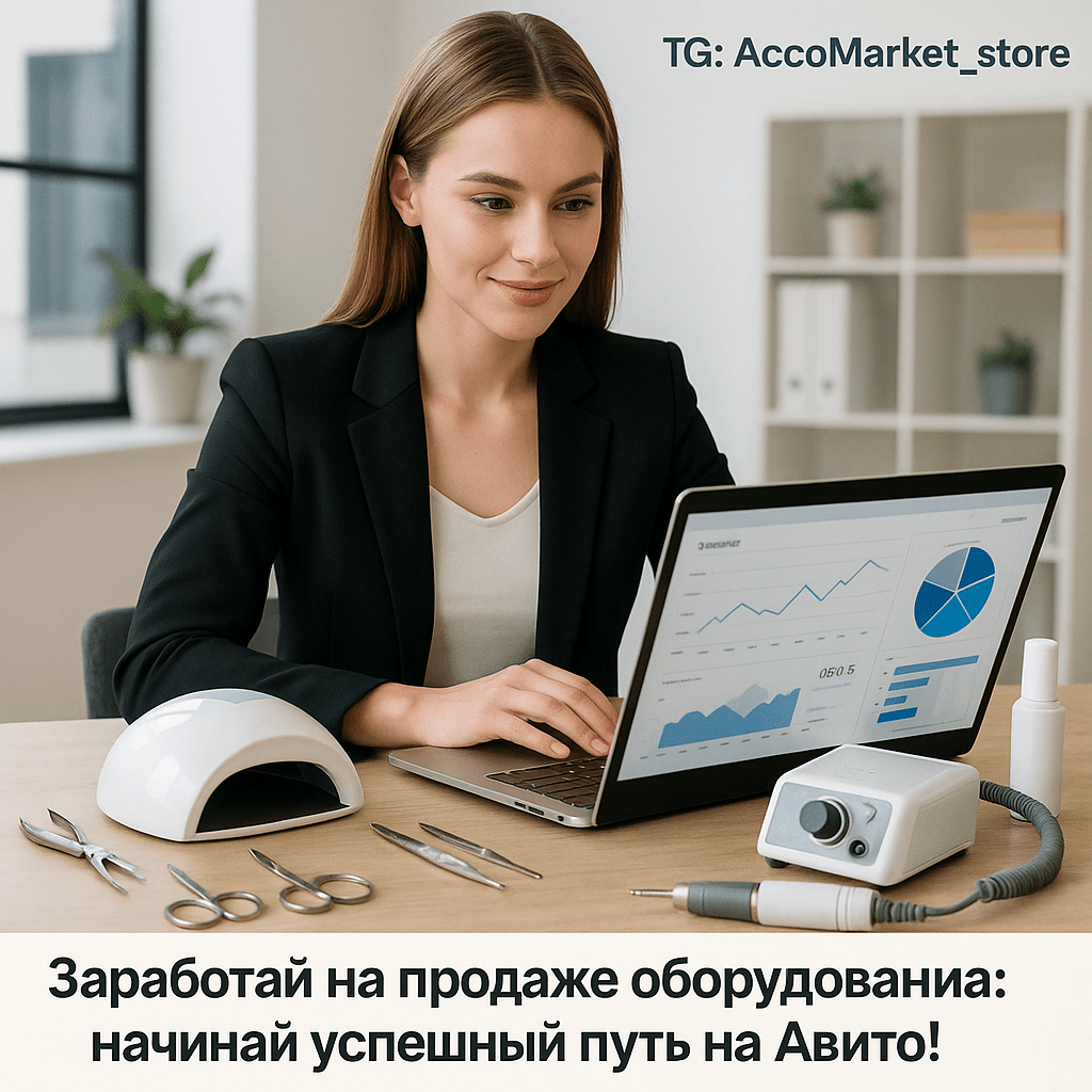 Заработай на продаже оборудования для маникюра и педикюра: полное руководство для успешного старта на Авито