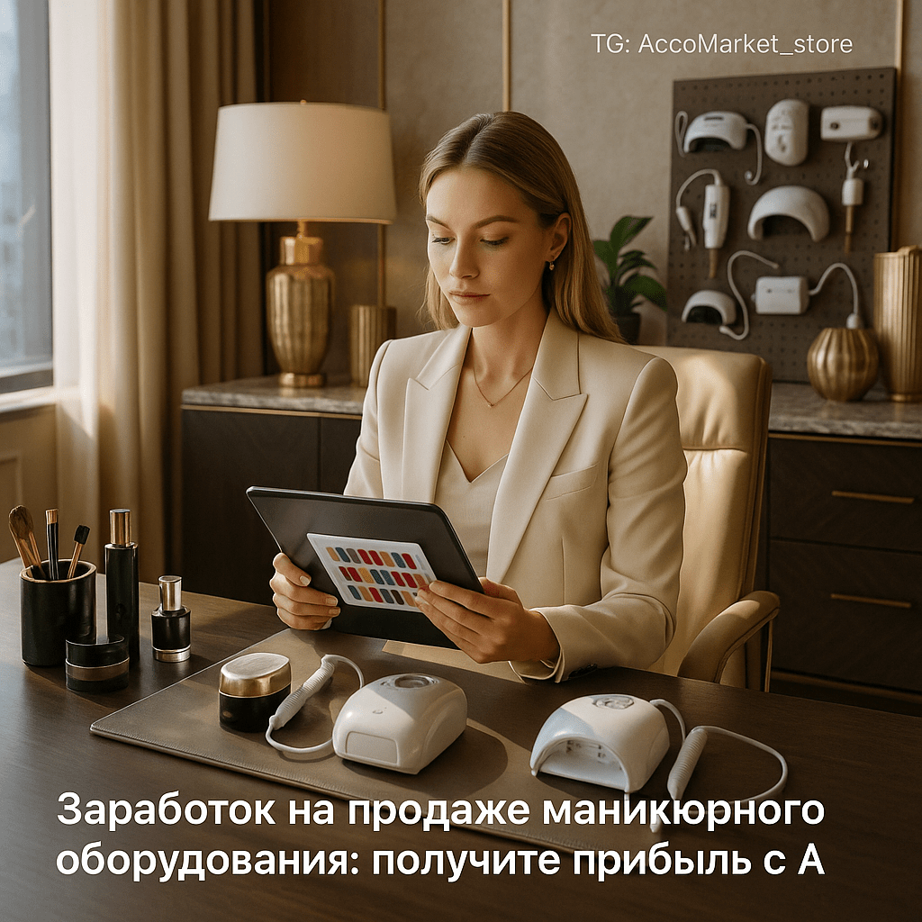 Заработок на продаже маникюрного оборудования: как добиться успеха на Авито и привлечь клиентов!