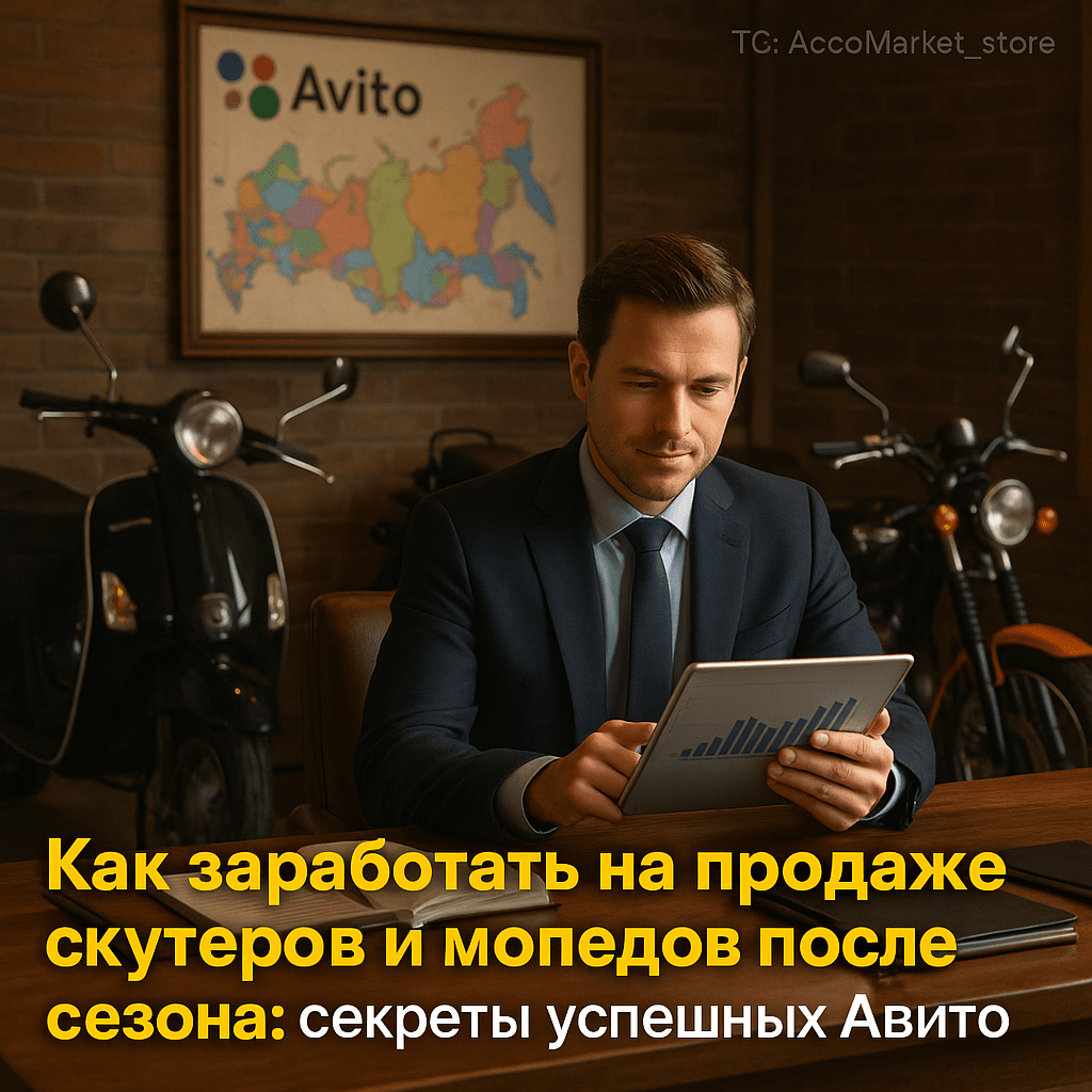 Как заработать на продаже скутеров и мопедов после сезона: секреты успешных продавцов Авито