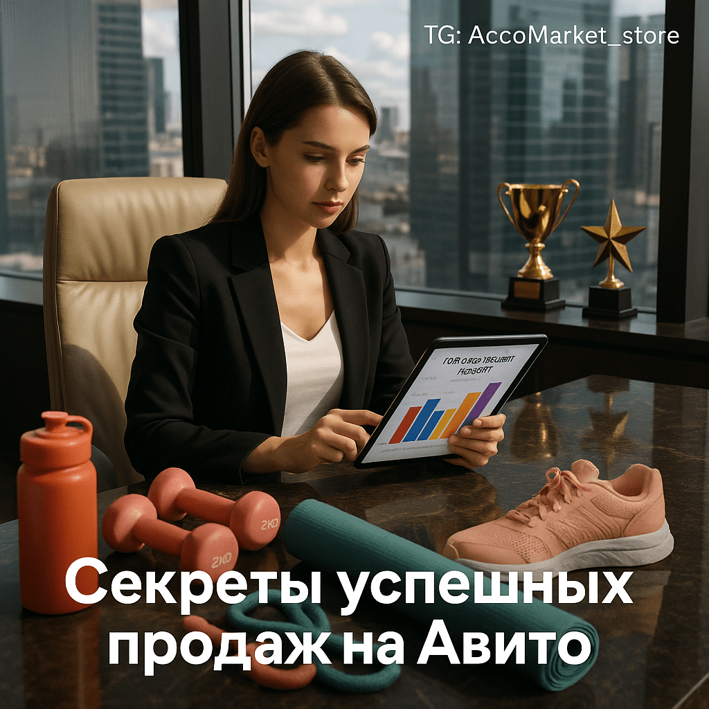 Как заработать на Авито: секреты успешных продаж спортивных товаров и фитнес-аксессуаров в 2023 году